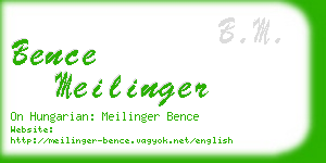 bence meilinger business card